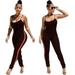 Two Pieces Tracksuit for Women, Sleeveless Top Shirt Skinny Pants Yoga Workout Jogging Tracksuit