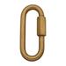 RCH Supply Company Quick Link Chain Break Metal in Yellow | 2.36 H x 1.06 W x 0.24 D in | Wayfair QL-B60-AB-2