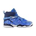 Nike Air Jordan 8 Retro Big Kid's Shoe Cobalt Blaze-Blue-Void-White 305368-400