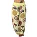 Avamo Plus Size Harem Pants for Ladies Bohemian Print Women Casual Loose Harem Pants Wide Leg Stretch Bohemian Loose Womens Plus Casual Pants Trousers