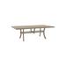 Tropitone Arazzo Cast Aluminum Dining Table Metal in Brown | 28.5 H x 84 W x 44 D in | Outdoor Dining | Wayfair 282085U-28_MOA