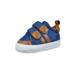 First Steps By Stepping Stones Baby Boys' Chambray Sneaker Booties (Newborn)