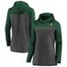 Portland Timbers Fanatics Branded Women's Primary Team Logo Pullover Hoodie - Charcoal/Green