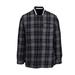 Converse Reversible Men's Black Quilted Flannel Jacket Size M
