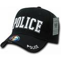 RapDom Police Deluxe Law Enf. Mens Cap [Black - Adjustable]