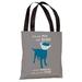 It's All Fun and Games - Grey Tote Bag by Dog is Good Tote Bag - 18x18