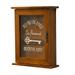 FEAMOS Vintage European Style Wooden Key Storage Cabinet Key Holder Box with Hanging Ho