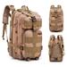 Military Tactical Backpack, Fashion Fishing Backpack with Multi-Pocket, Oxford Cloth Tactical Bag with Wide Shoulder Straps, Neutral Molle Bug Out Bag Backpacks for Hiking Camping Hunting, 30L, Q9098