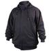 revco/black stallion jf1331-2xl truguard cotton hooded sweatshirt, black