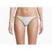 Calvin Klein Women's CK NYC Pride String Bikini Bottom , White, Medium