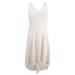 DKNY Women's Textured High-Low Dress