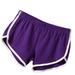 Sport Shorts for Women Athletic Yoga Running Workout Shorts Lounge Short Pants Fitness Short Pant with Pockets Pajama Bottoms Sleeping Pants Purple L