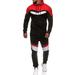 Eyicmarn Mens Sweatsuits 2 Piece Hoodie Tracksuit Sets Casual Jogging Suits Wind Suit Track Jacket & Joggers Sets for Men