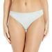 Calvin Klein Women's Invisibles No Panty Line Thong Panty, ELYSIAN Green, X-Large