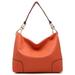 Dasein Fashion Medium Hobo Shoulder Bag with Big Snap Hook