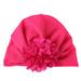 Cute Newborn Baby Boys Girls Beanie Cap Toddler Floral Knot Wrap Turban Hat