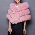 Cocloth Winter Coat Women Faux Fur Sleeveless Vest Fashion Solid Color Slim Faux Fur Coat Women