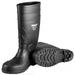 Tingley Rubber 31251.07 7 PVC Steel Toe Sock Boot, Black