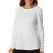 Reel Legends Womens Freeline Solid Long Sleeve Top