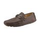 Bruno Marc Mens Comfort Casual Shoes Driving Penny Slip On Loafers Boat Shoes HUGH-01 COFFEE Size 9.5