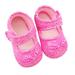 Toddler Kids Baby Girl Non-slip Soft Sole Cotton Crib Shoes 0-18M