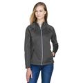 The Ash City - North End Ladies' Gravity Performance Fleece Jacket - CARBN HEATH 452 - S