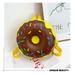 Lovely Mini Donut-shaped Backpack Children's Backpack Bookbag Cartoon Cute Backpack Children Cute School Bag #C