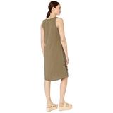 Tribal Dress w/ Lace Layer Khaki