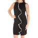 New Tommy Hilfiger Womens Black Shift Dress 8, 2477-3