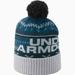 Under Armour Men's Retro Pom Beanie Teal Size One Size Fits Most