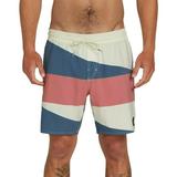 Volcom Knotical Men's Swim Shorts 17" A2512000, White Flash, L