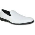 VANGELO Men Dress Shoe VALLO-3 Loafer Formal Tuxedo for Prom & Wedding White Matte 10W