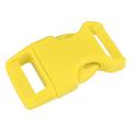 5/8 inch Yellow Contoured Side Release Plastic Buckle Closeout