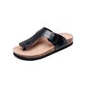 Wazshop Men Women's Cork Sandals Beach Slippers Sandals Casual Flat Summer Casual Shoes