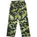 NORTY Men's 100% Cotton Printed Flannel Sleep Lounge Pajama Pant - 4 Prints 41554-Small (Green Camo)