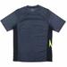 Speedo Mens Block the Burn UV Protection Swim Shirt (Large, Black/Grey)