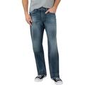 Silver Jeans Co. Men's Gordie Loose Fit Straight Leg Jeans, Waist Sizes 28-44