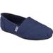 Skechers Women's BOBS Plush Peace and Love,Navy/Navy,US 7 W US