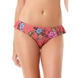 Juniors' Rock Of Love Flounce Scoop Bikini Bottom