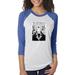 Halloween Lost Boys Vampire Women Graphic Tees 3/4 Raglan Sleeve