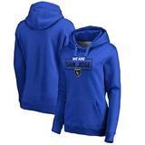San Jose Earthquakes Fanatics Branded Women's Plus Size We Are Pullover Hoodie - Blue