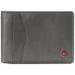 Alpine Swiss Mens Slimfold Wallet RFID Safe Bifold Genuine Leather ID Window