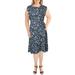 Lauren Ralph Lauren Womens Vilodie Floral A-Line Casual Dress