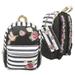 DDI 2346357 16" Classic Hummingbird Backpack - Black & White Case of 6