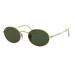 Ray-Ban RB3547 54mm Oval Sunglasses (Gold/Green)