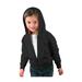 Rabbit Skins Big Girl's Zip Jersey-Lined Hooded Sweatshirt, Style 3346