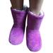 LUXUR Ladies Slippers Womens Ankle Boots New Memory Foam Winter Christmas Booties