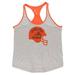 Nike Women's Cleaveland Browns NFL Helmet Tri Blend Tank Top Heather Grey