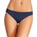 Michael Kors NEW NAVY Iconic Solids Classic Bikini Swim Bottom, US Small