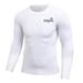 Comfort T-shirts Tights Men Casual T-shirts Autumn Men's Stretch Wicking Quick-drying Tight-fitting T-shirt Long-sleeved Top Clothes